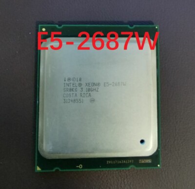 Intel Xeon E5-2687W LGA 2011 Server CPU Processor SR0KG 3.1GHz 8 Core 150W