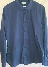 Calvin Klein Infinite Cool Non-Iron Mens Large Long Sleeve Button Front Shirt