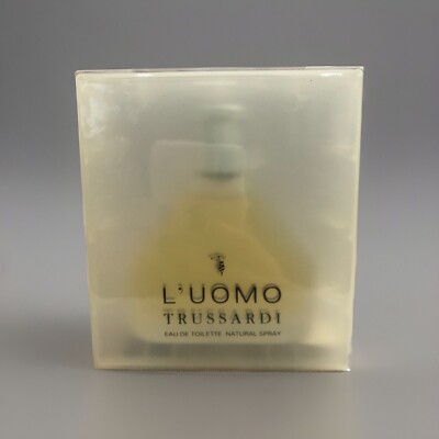 Rare L Uomo Trussardi Edt 50ml 1.7 To Oz New Sealed Vintage Discontinued