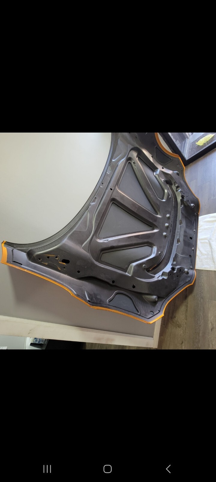 2023 ASTON MARTIN VANTAGE V12 CARBON FIBER FRONT HOOD OEM GENUINE 