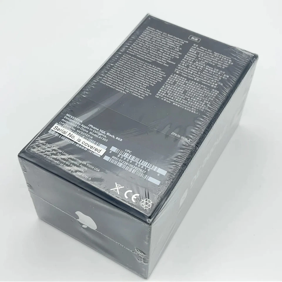 Apple iPhone 3GS 8GB schwarz MC637ZP/A Asiatische Version OVP NEU - Bild 3 von 4