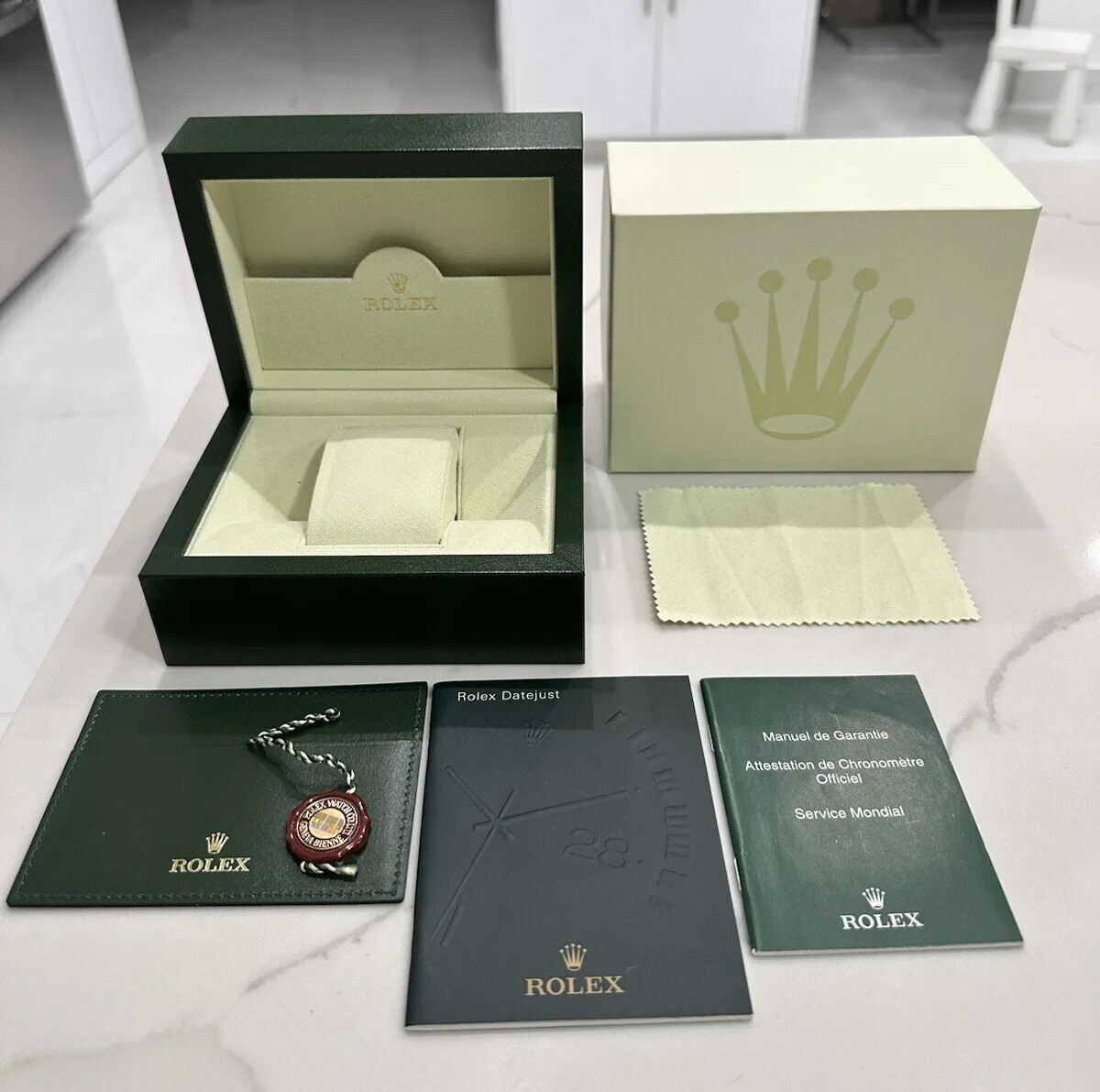 Cofanetto Completo OEM ROLEX Datejust foto 2