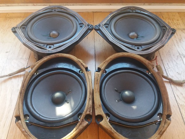 4 altavoces Bose caraudio hifi como nuevos alta calidad 