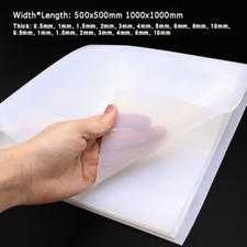 0.5mm-10mm Dick Silikon Gummimatte Gummiplatte Silikon Dichtung 500*500mm 1M*1M