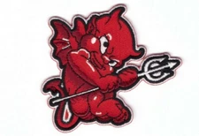 Little Red Devil Cupid Antichrist Morale Hook Patch
