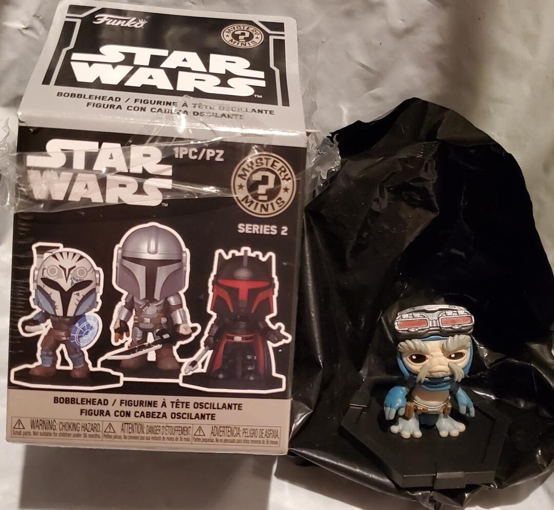 Funko Star Wars Mystery Mini Bobble-Head Anzellan Droid Smith Babu