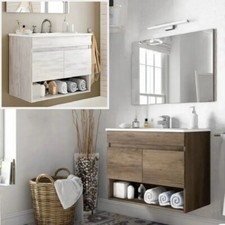 Arredo mobile bagno rovere