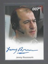 James Bond Autograph JIMMY ROUSSOUNIS as Technician Rittenhouse Full Bleed A