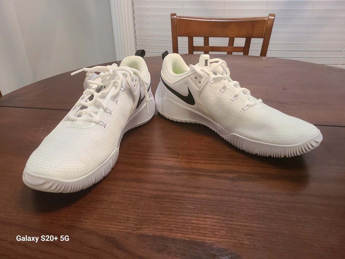 Nike Air Zoom Hyperace 2 Women's Size 13 Sneaker White Blk Gym