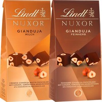 Lindt Nuxor Gianduja Feinherb & Milch Zu Je 103G = 206G