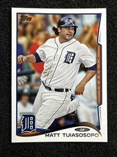 MATT TUIASOSOPO #295 2014 Topps Baseball QTY Detroit Tigers
