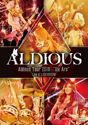 あ*様 ALDIOUS Aldious Tour 2018 DVD Aldious Tour 2018 We Are Live at LIQUIDROOM DVD Japan ALDI