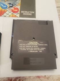 Marble Madness - NES Nintendo Cartridge - With Manual - 1985