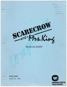 SCARECROW & MRS. KING SERIES WAITING FOR GODORSKY SCRPT SHOOTING SCHEDULE (copy)