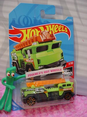 hot wheels 5 alarm fire truck