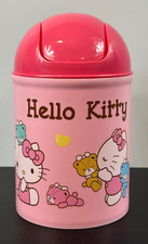 Sanrio Hello Kitty Pink Home Trash Can Swing ...