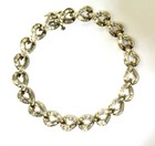 14k yellow gold 2.55ct VS1 G baguette diamond tennis bracelet 18.6g 7" ladies — photo 3