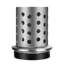 QNK 4"x6" Perforated Vacuum Casting Flask Stainless Steel Casting Jewelry Making