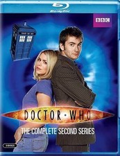 Doctor Who - The Complete Second Series Blu-ray Disc, 2016, 3-Disc Set 
