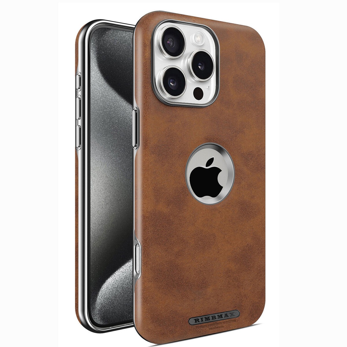 Custodia In Pelle Con Supporto Magnetico Per IPhone 16, 15, 14, 13, 12 – Protezione Antiurto E Anti-graffio