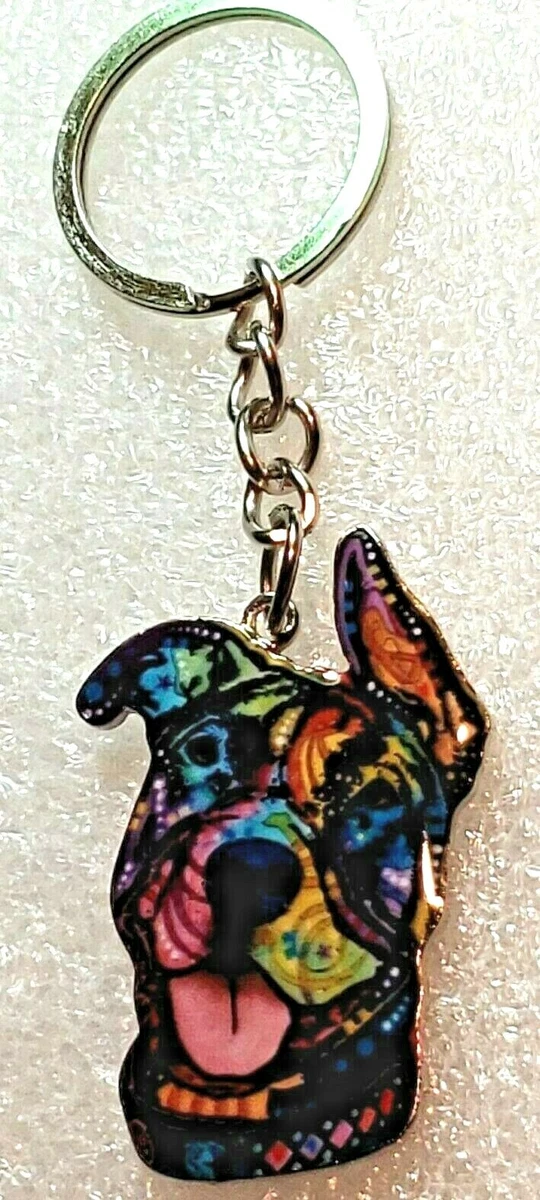 Pitbull keychain clearance
