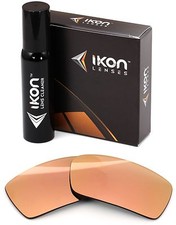 Polarized IKON Iridium Replacement Lenses For Oakley Gascan S SMALL Rose Gold