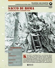 Sacco di Roma / Landsknechte grabież Rzym - Karta informacyjna