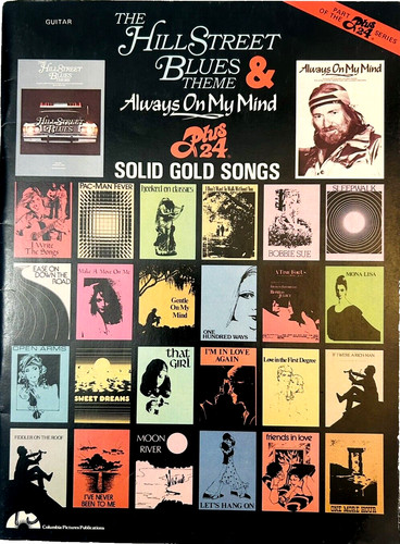 The Hill Street Blues Theme & Always On My Mind Guitar Sheet Music 1982