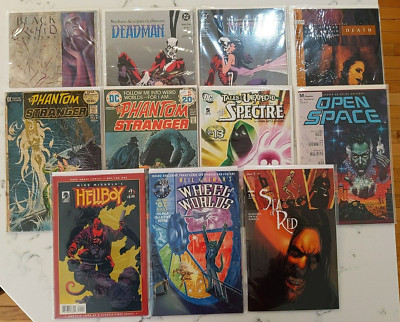 DC, Marvel & Indy Horror/Sci-Fi Comic Lot Neil Gaiman Hellboy Phantom Stranger