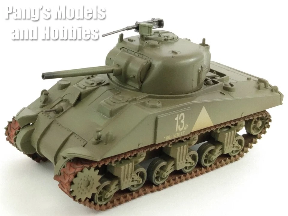 M4 Sherman 6th Armored Div.  - US ARMY  1/72 Scale Plastic Model - Easy Model - Image 4 of 4
