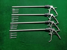 4pc Clip Applicator 10mmx330mm Reusable Laparoscopic Surgical Instruments