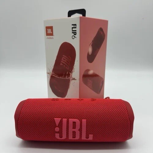 JBL FLIP6 Portable Waterproof Speaker - Red-image
