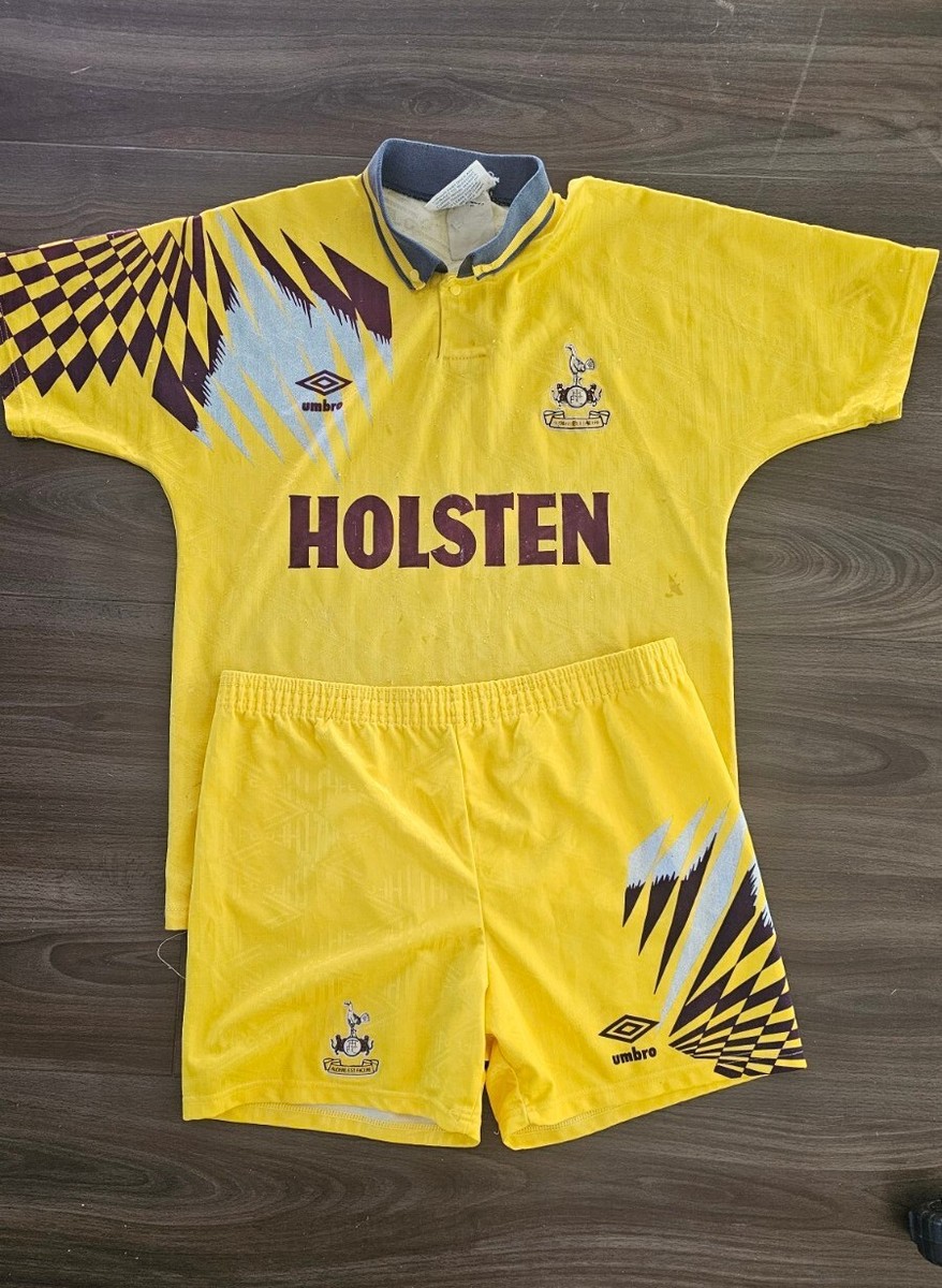 Tottenham Hotspur Spurs Away Shirt And Shorts 1992 Size Adult