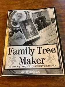 Family Tree Maker For Windows Banner Blue Software User Reference