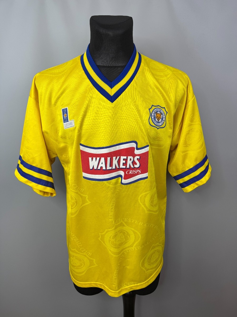 LEICESTER CITY 1997 1999 THIRD SHIRT FOOTBALL SOCCER JERSEY FOX