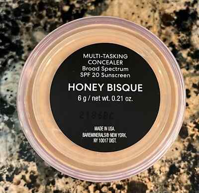BareMinerals Multi-Tasking Concealer ~ SPF 20 ~ HONEY BISQUE ~ 6g/0.21 oz SEALED