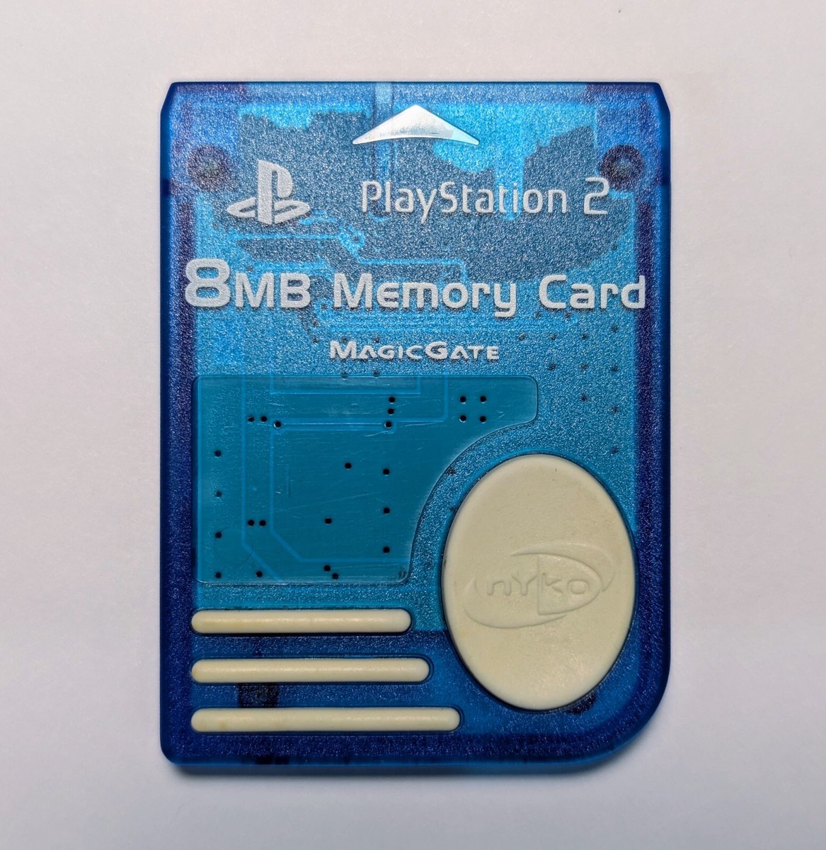 Sony & Nyko Playstation 2 PS2 MagicGate 8MB Memory Card - Genuine