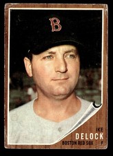 1962 Topps IKE DeLOCK #201 GD Boston Red Sox