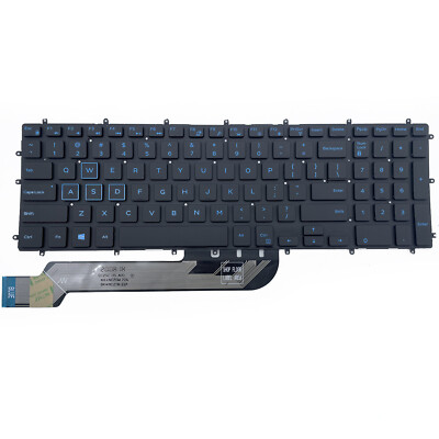 New Black Keyboard w/Blue Backlit M6JTP For DELL G7 7588 7590 7790 G7 15 7588