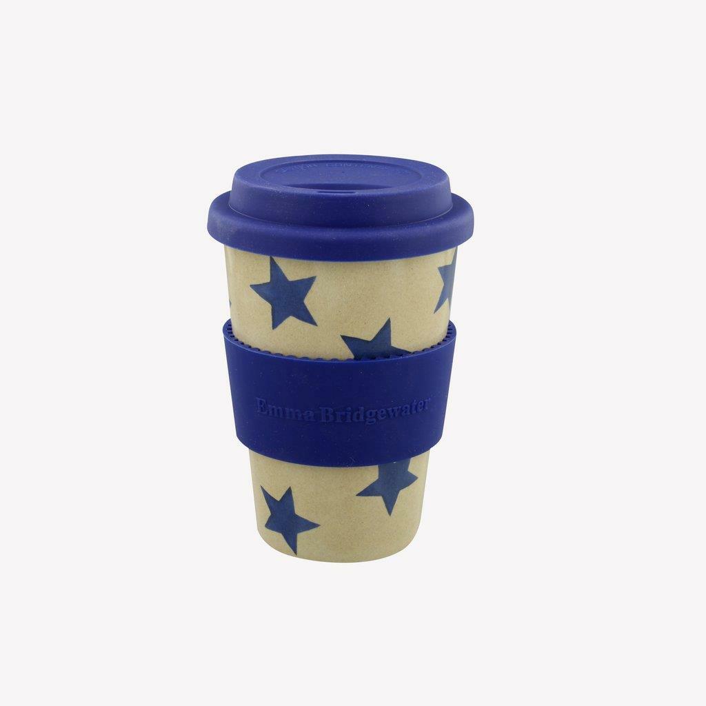 Emma Bridgewater - Rice Husk Reusable Travel Cup 435ml - Blue Starry Skies