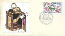 R428+ FDC  ENVELOPPE 1er JOUR  CFA   CENTENAIRE DE L' U.P.U.