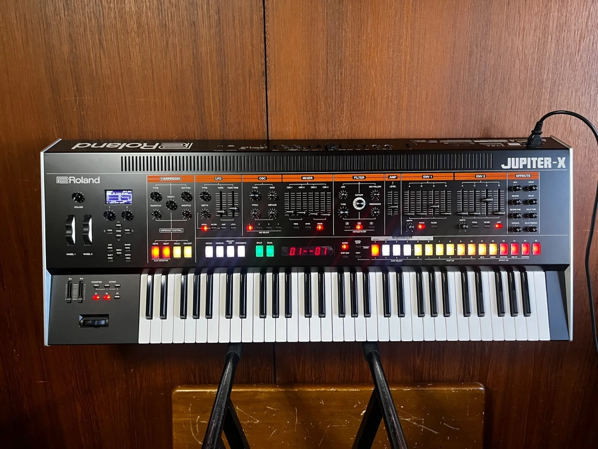 Roland Jupiter X 61 key Synthesizer w box eBay