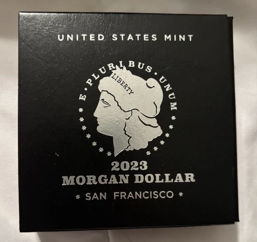 2023 SAN FRANCISCO PROOF MORGAN SILVER DOLLAR. FROM U.S. MINT