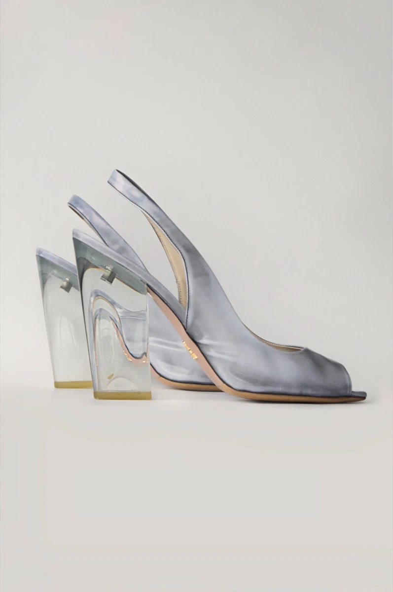 PRADA Gray Heels for Women | eBay