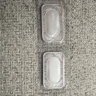 2 x 1 oz .999 Fine Silver Bars American Flag Design, 2 oz Total, 0.999 Fineness