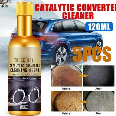 5PCS Vehicle Engine Catalytic Converter Cleaner DeepCleaning Multipurpose _