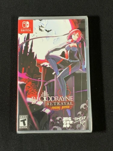 Bloodrayne Betrayal Fresh Bites Nintendo Switch Limited Run #120 *Brand New*