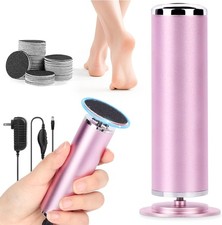 LIONVISON Electric Foot Callus Remover Adjustable Foot File with 60 Sandpaper