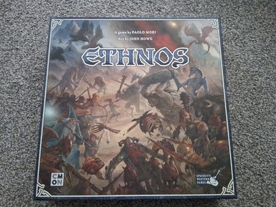 CMON Ethnos Board Game - w/Sleeved Cards + PLAYMAT