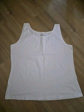 Damen Strech Top  - Weiß  - Gr. 48 - NEU